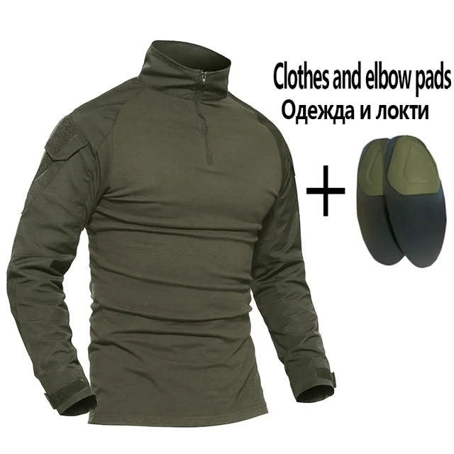 Men's Tactical Camouflage Suit for Outdoor Activities