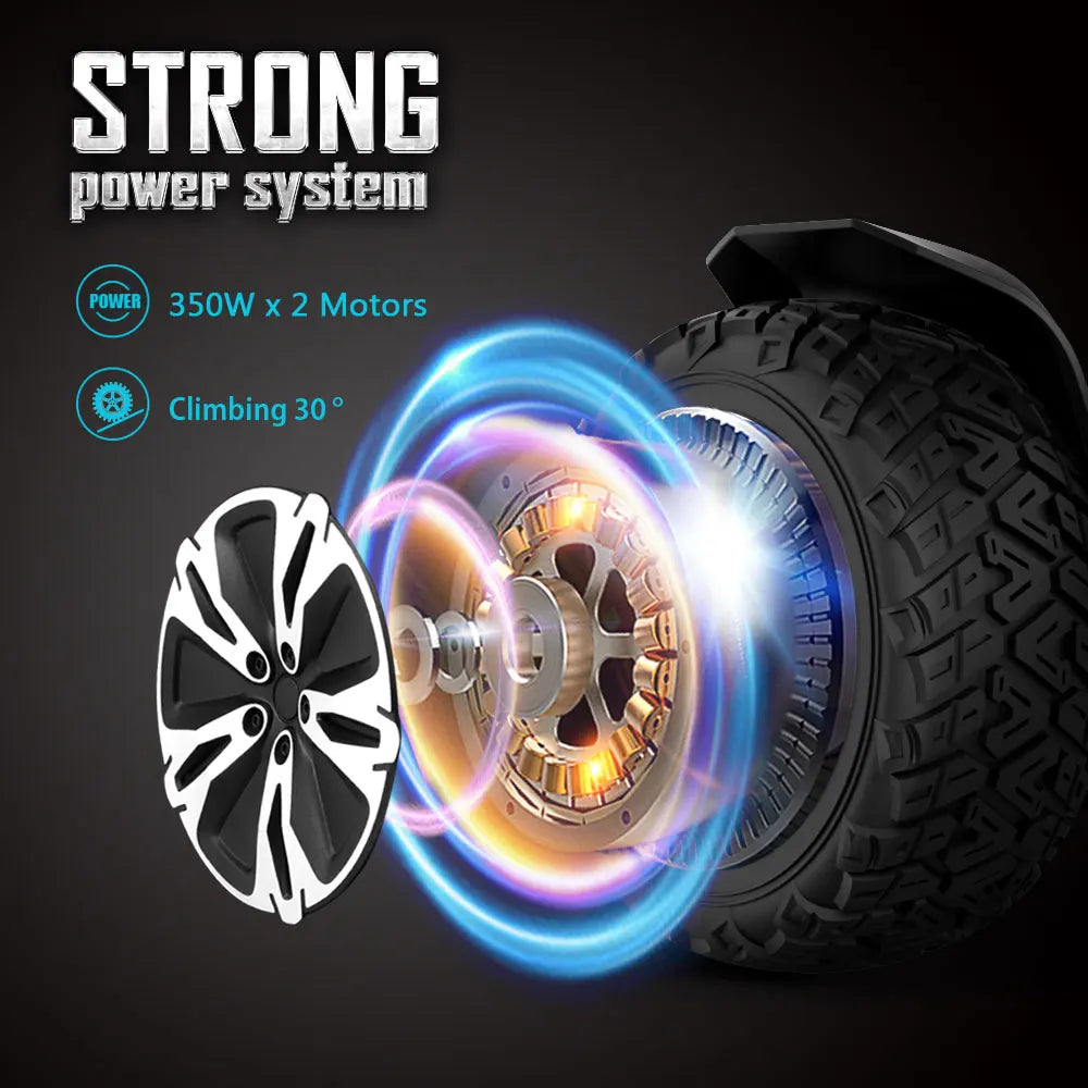 Gyroor Warrior 8.5 Inch Off-Road Hoverboard with Bluetooth