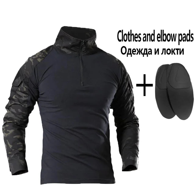 Men's Tactical Camouflage Suit for Outdoor Activities