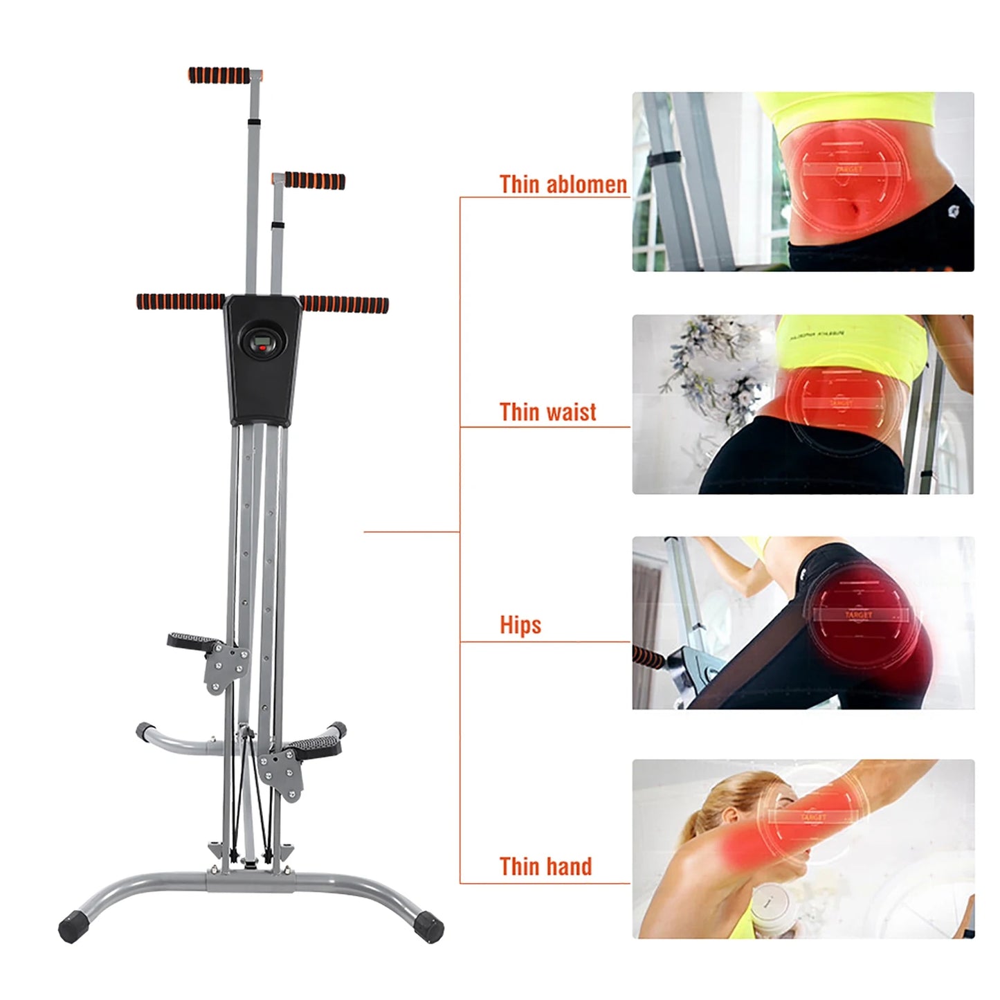 Heavy Duty Vertical Climber Fitness Stepper for Home Workouts