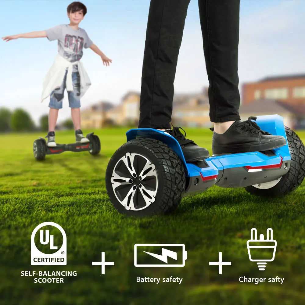 Gyroor Warrior 8.5 Inch Off-Road Hoverboard with Bluetooth