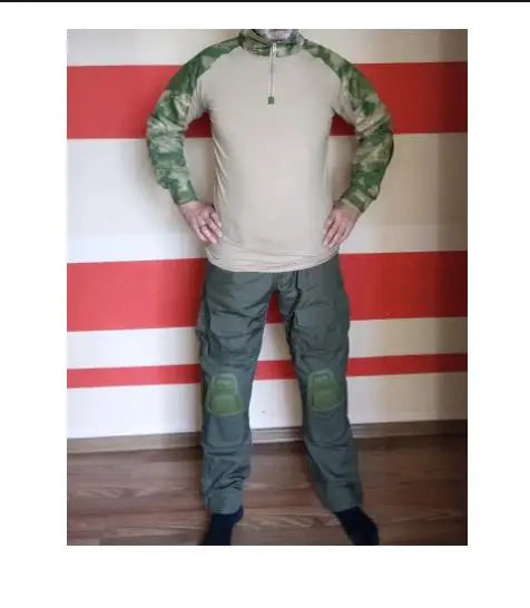 Men's Tactical Camouflage Suit for Outdoor Activities