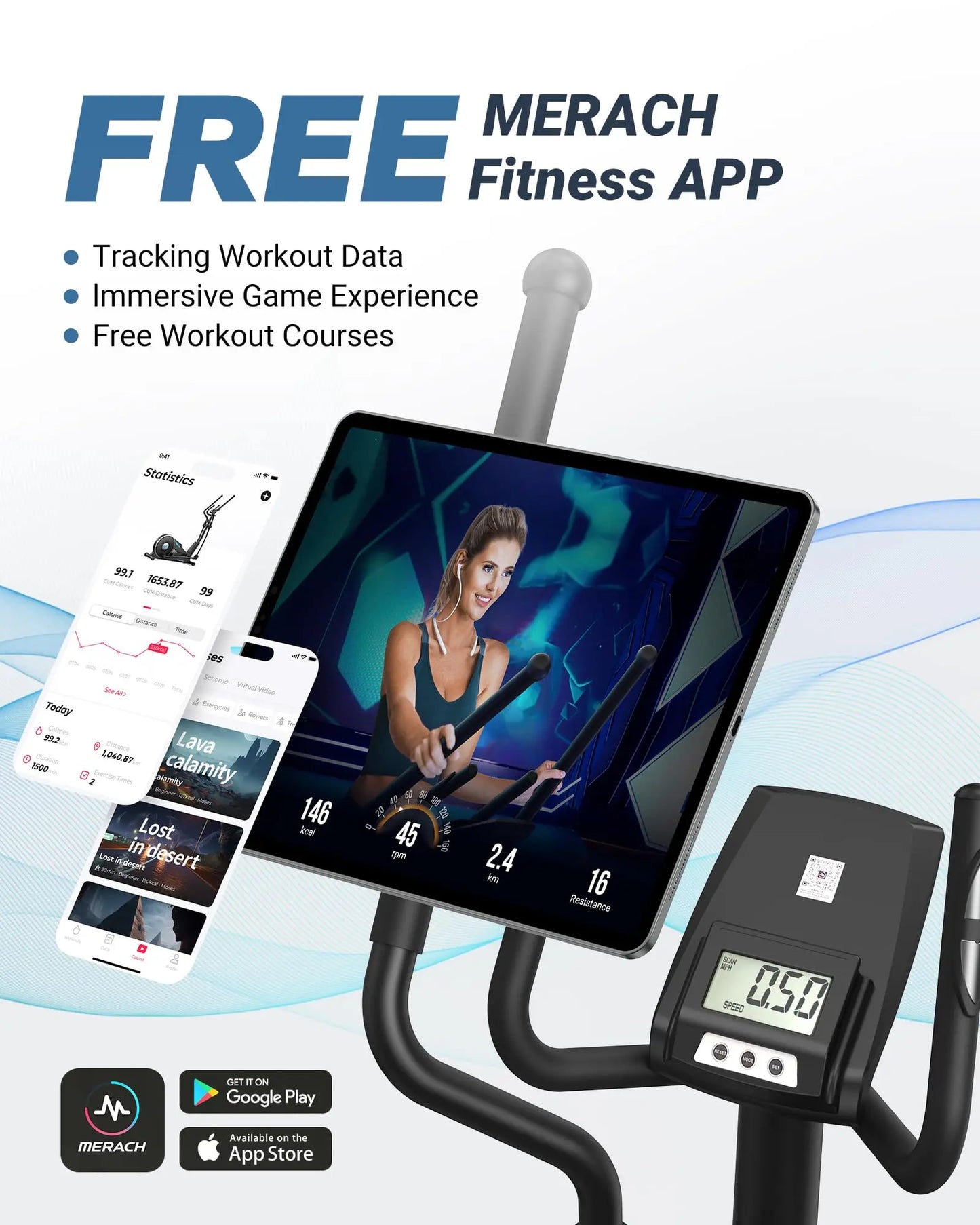 Merach Elliptical Machine