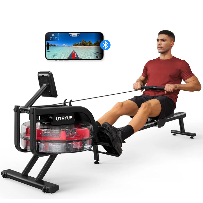 UTRYUP Foldable Magnetic Rowing Machine with 16 Levels