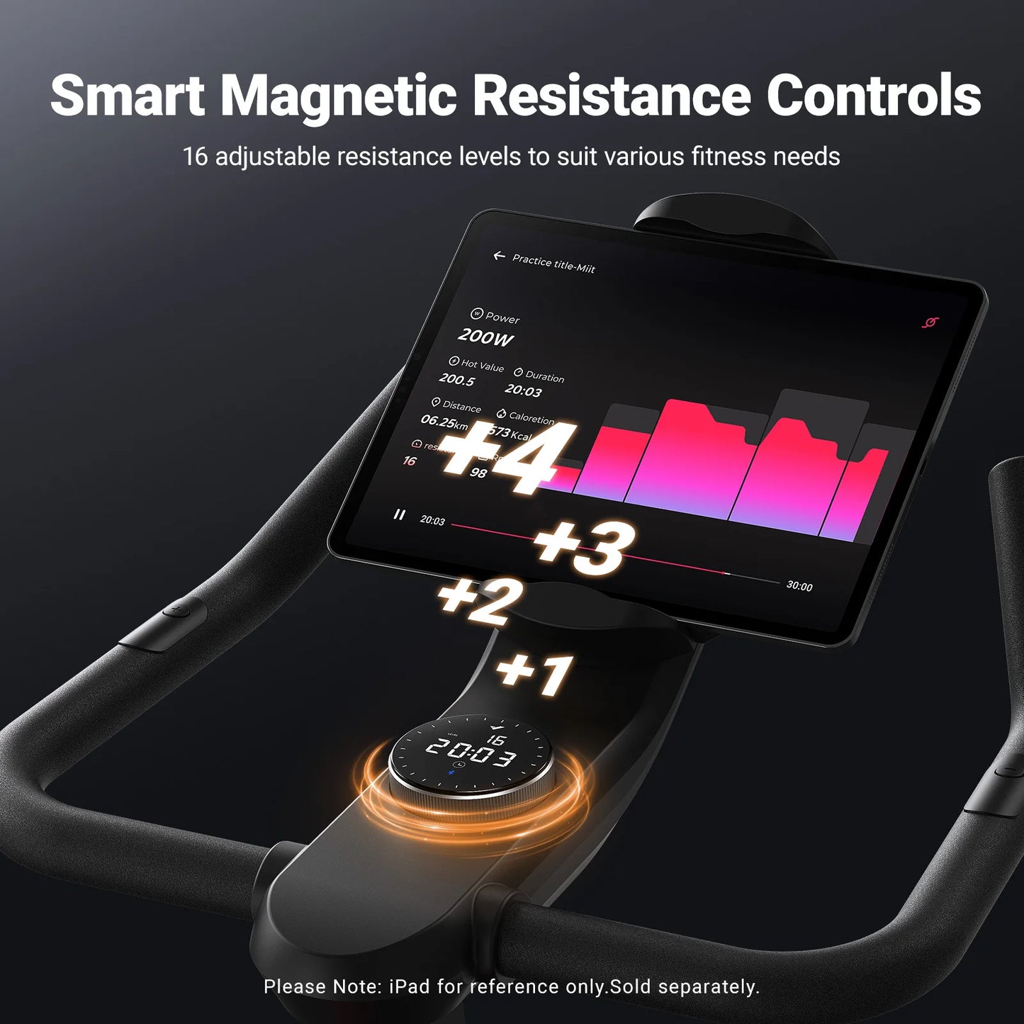 MERACH Smart Magnetic Exercise Bike for Home Workouts
