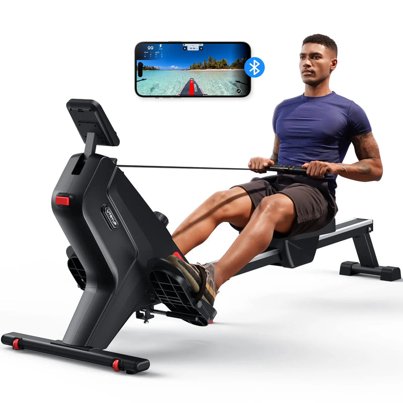 UTRYUP Foldable Magnetic Rowing Machine with 16 Levels