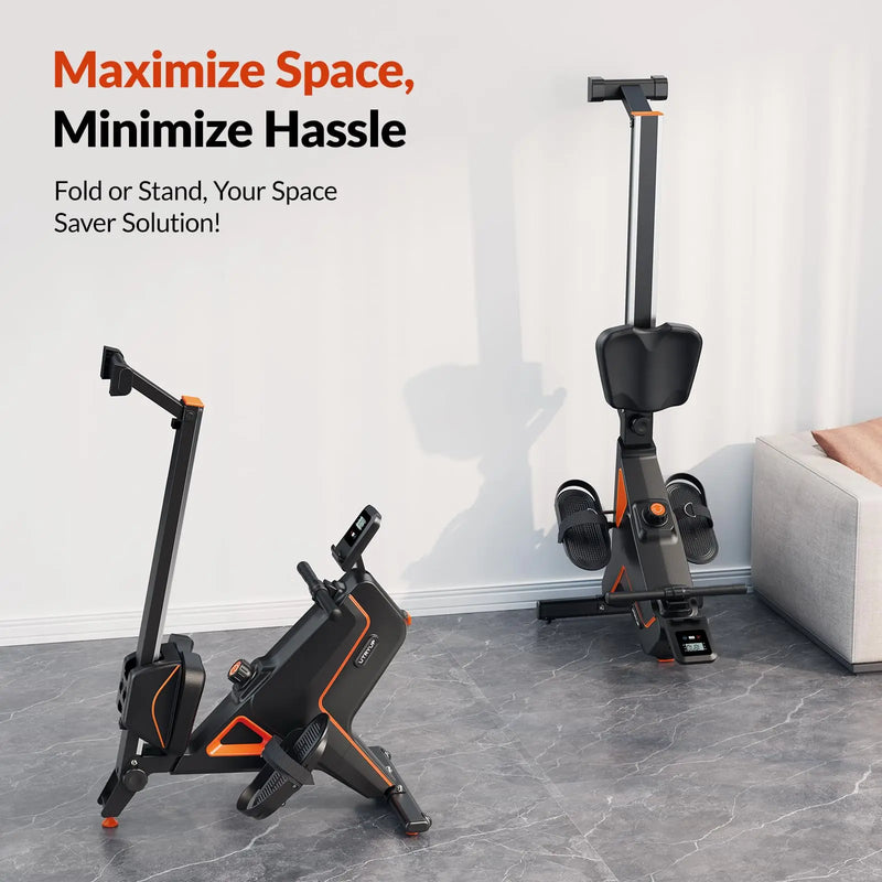 UTRYUP Magnetic Rowing Machine with 16 Levels of Resistance