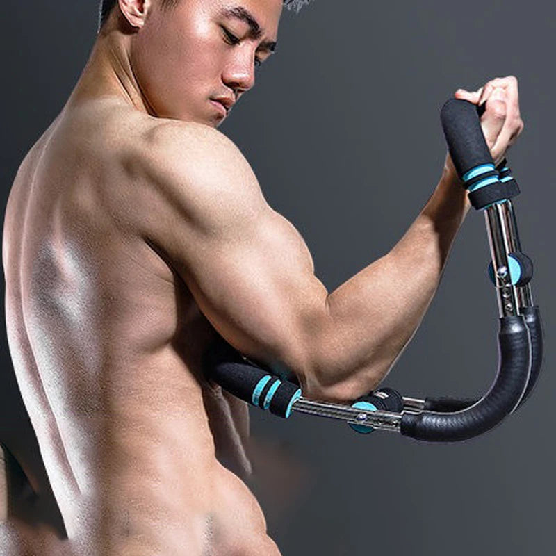 50KG Adjustable Arm Strength Trainer for Muscle Building