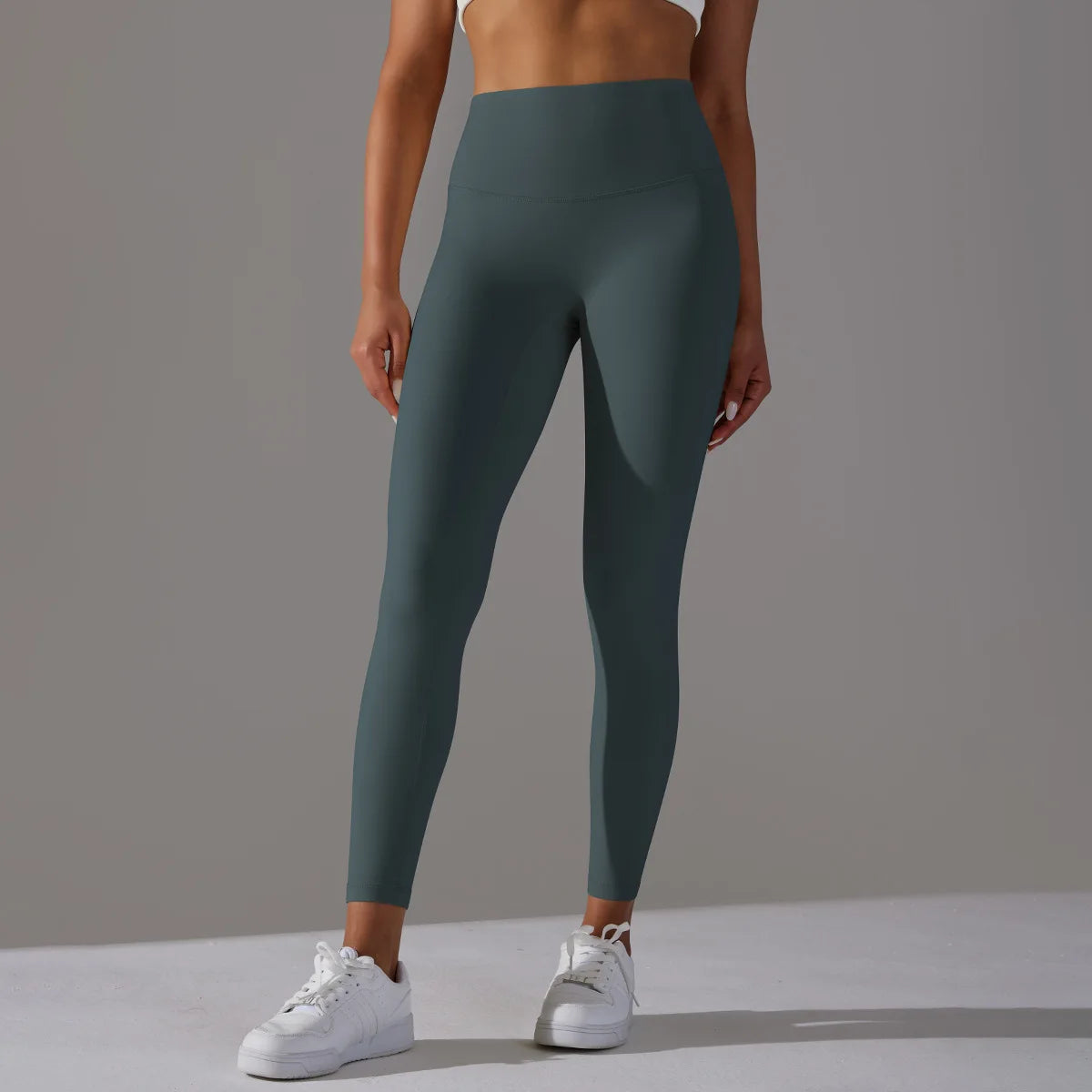 Una-Shop Elastic Waist Leggings Woman Fitness Sports Push Up Tights Quick Drying Yoga Pants Sportswear for Gym Workout Clothes