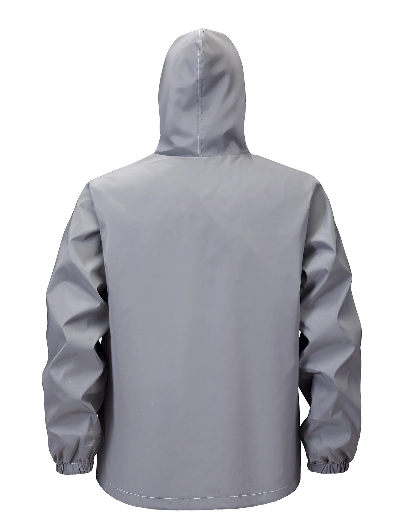 Reflective Zip Hooded Windbreaker Jacket For Men And Women