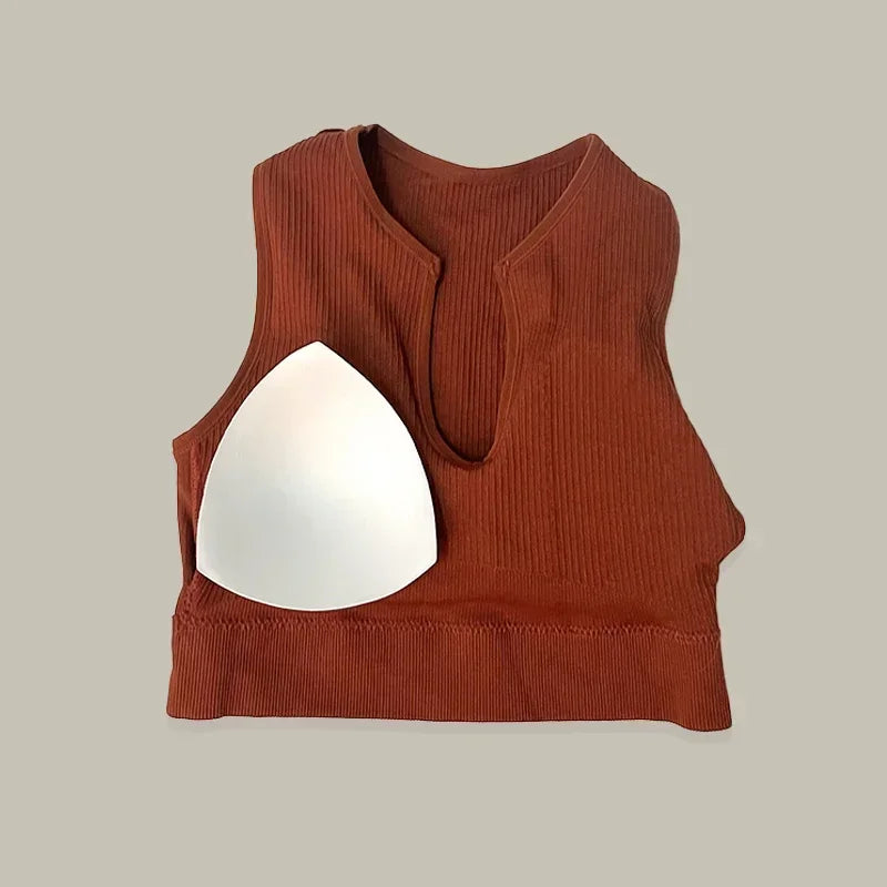 Women Yoga Set Seamless High Waist Leggings Sports Bra