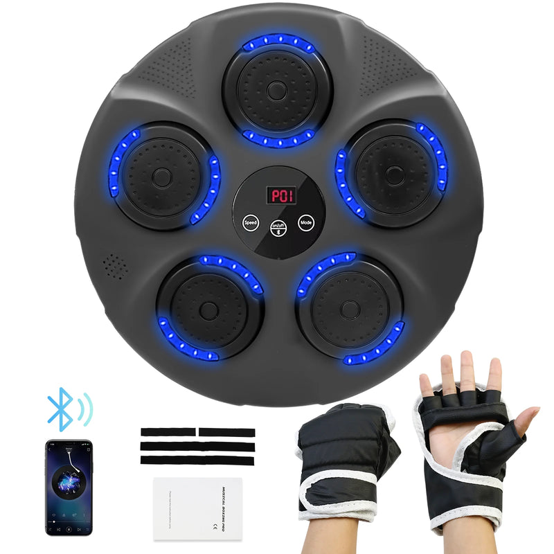 Smart Music Boxing Trainer Wall Mounted Bluetooth Target