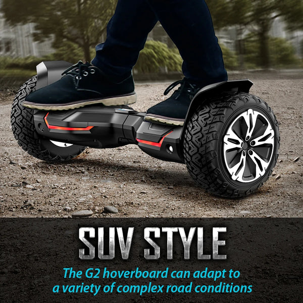 Gyroor Warrior 8.5 Inch Off-Road Hoverboard with Bluetooth