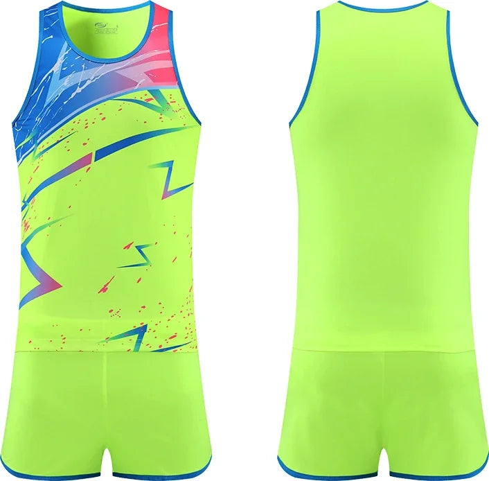 Men Quick Dry Running Set Lightweight Sports Uniforms