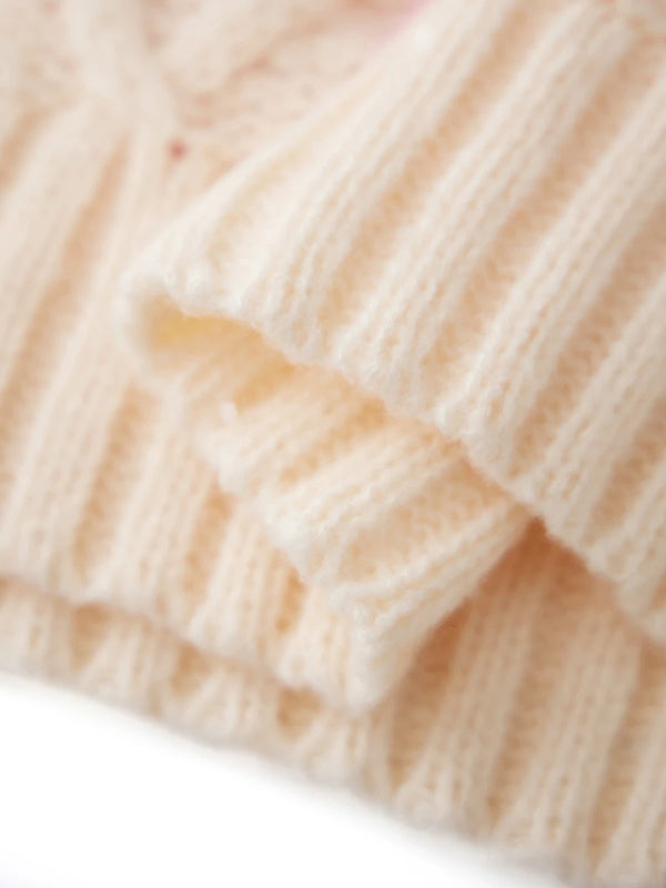 Women's Winter Cable Knit Turtleneck Sweater Oversized