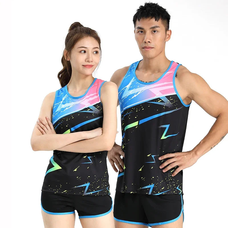 Men Quick Dry Running Set Lightweight Sports Uniforms