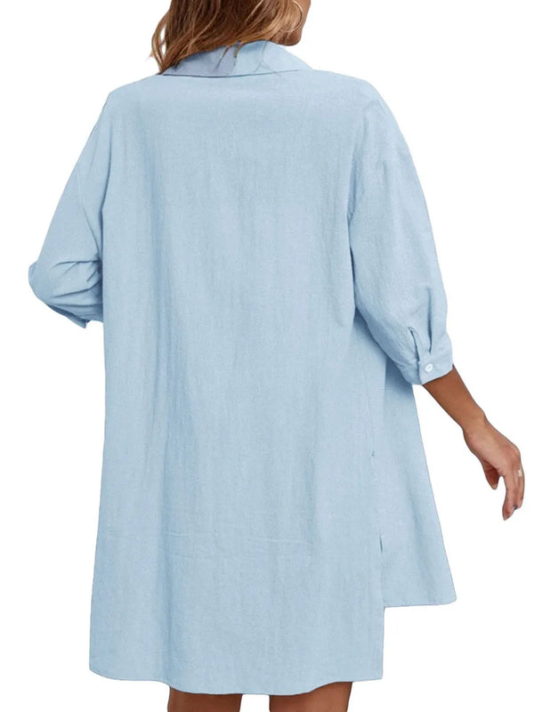 Womens Casual 2 Loungewear Set Short Sleeve Shirt Shorts