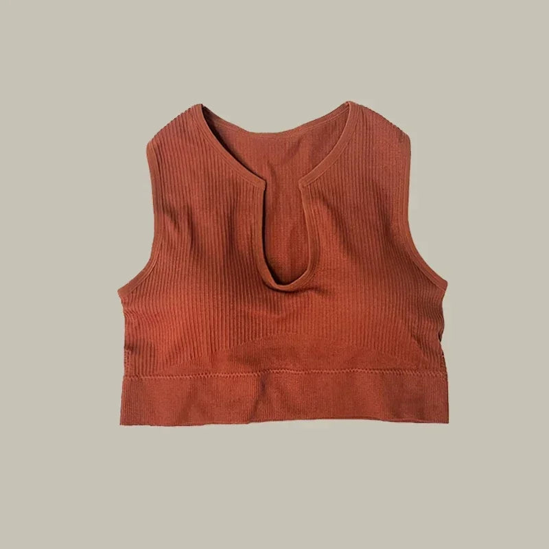 Women Yoga Set Seamless High Waist Leggings Sports Bra