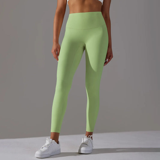 Una-Shop Elastic Waist Leggings Woman Fitness Sports Push Up Tights Quick Drying Yoga Pants Sportswear for Gym Workout Clothes