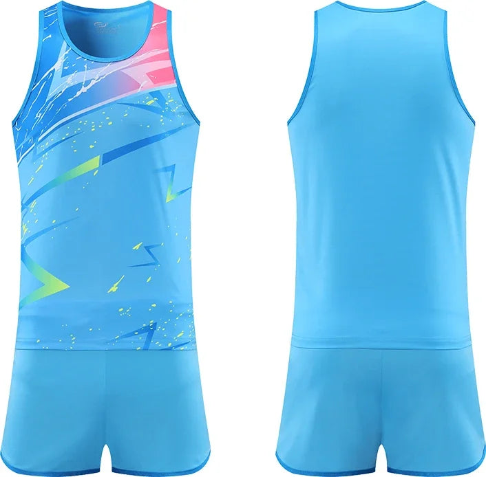 Men Quick Dry Running Set Lightweight Sports Uniforms