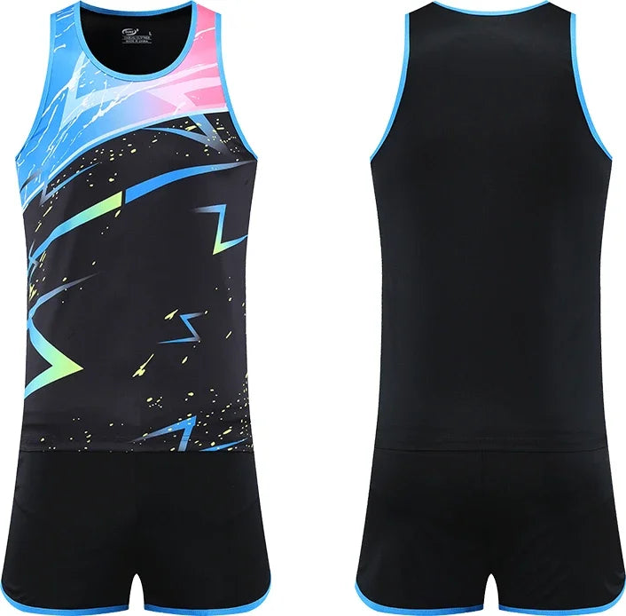 Men Quick Dry Running Set Lightweight Sports Uniforms
