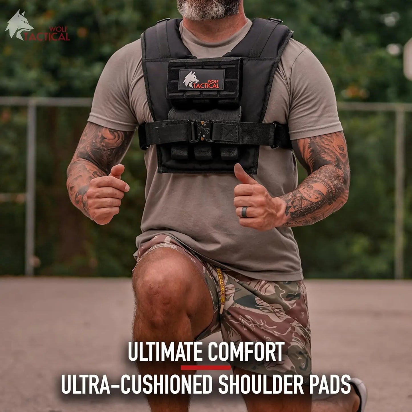 Weighted Training Vest for Men Strength and Endurance