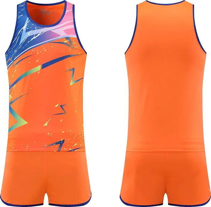Men Quick Dry Running Set Lightweight Sports Uniforms
