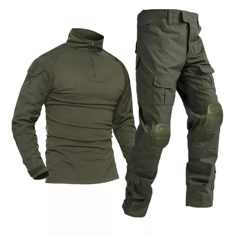 Men's Tactical Camouflage Suit for Outdoor Activities