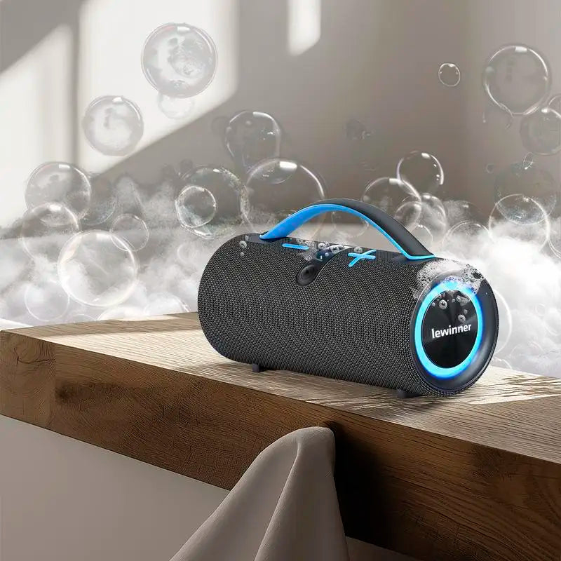 Lewinner Portable Wireless Speaker with 60W Deep Bass
