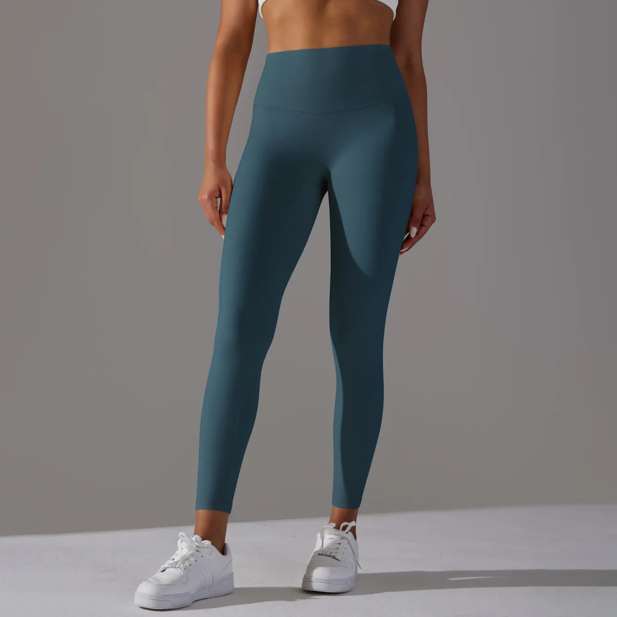Una-Shop Elastic Waist Leggings Woman Fitness Sports Push Up Tights Quick Drying Yoga Pants Sportswear for Gym Workout Clothes