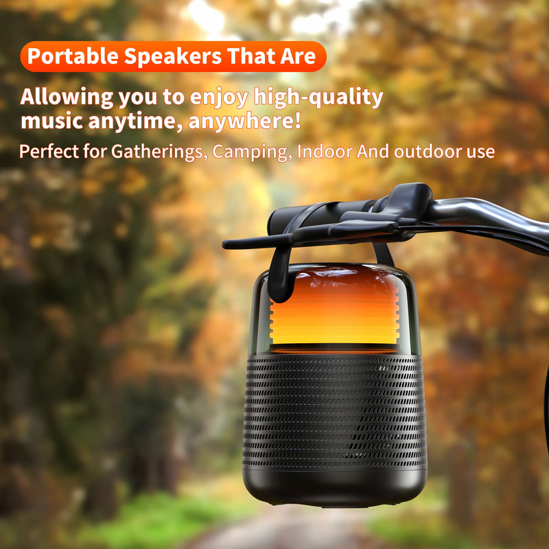 QERE HF55 Bluetooth Speaker with Hi-Res 20W Audio Wireless HiFi Portable Waterproof IPX5