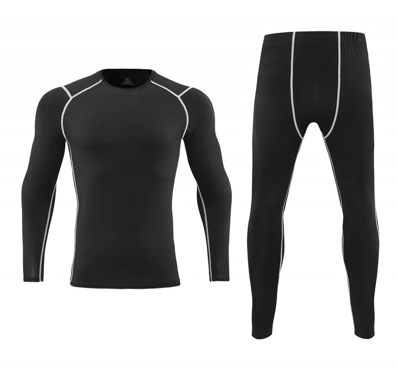 Men's Fitness Compression Tights Gym Workout Pants