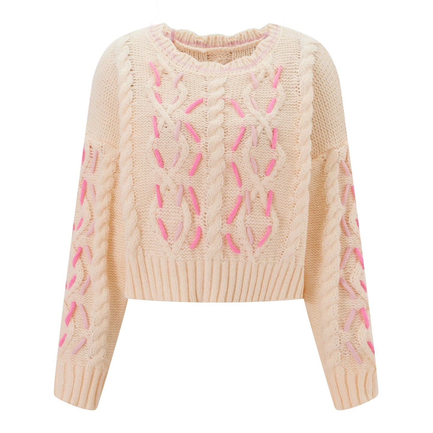 Women's Winter Cable Knit Turtleneck Sweater Oversized