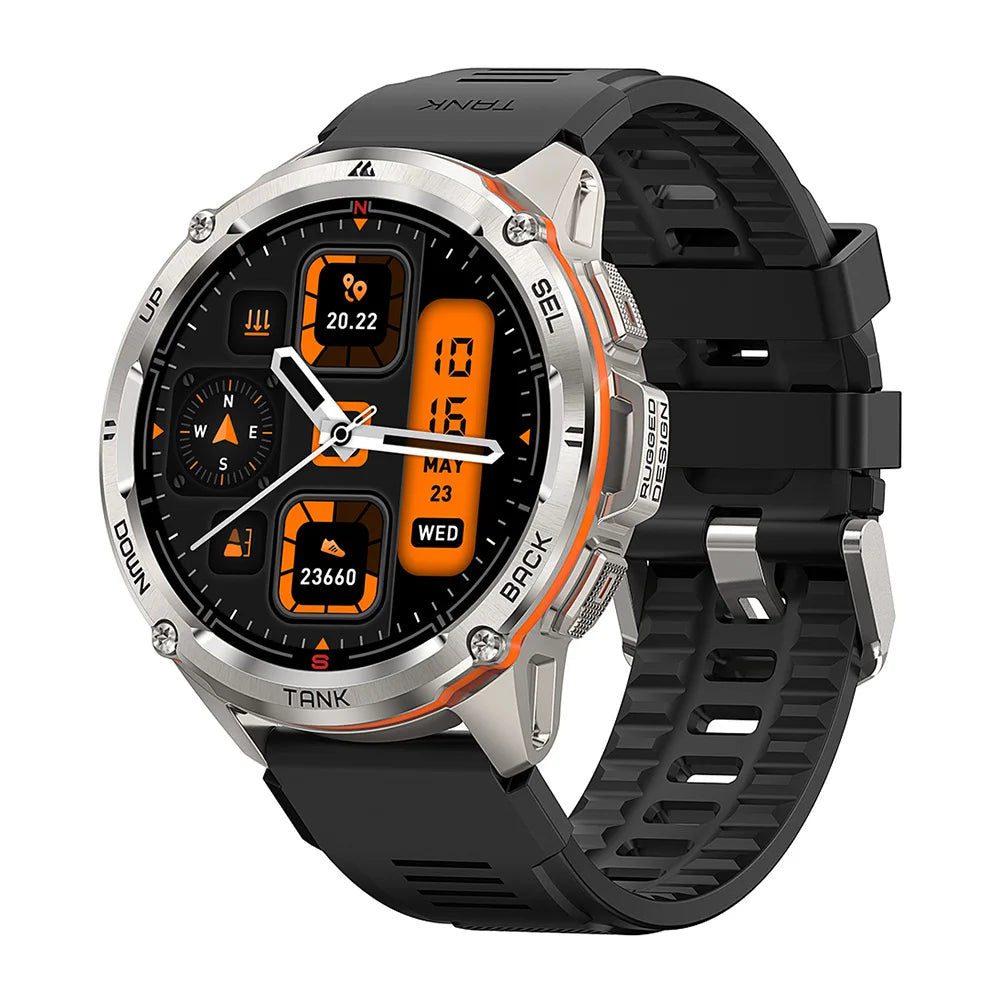 2025 New Kospet Tank T3 Ultra GPS Smart Watches for Men and Women Waterproof Electronic Fitness Digital Bluetooth Watches