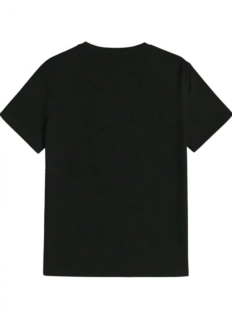 Vibrant T Shirt Vibrant OZZY CORBURNE Graphic Men Casual Summer T Shirt Black Polyester, Round Neck Machine Washable