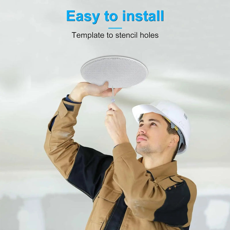 Herdio 4 Inch 320 Watts 2 Way Bluetooth Ceiling Speakers