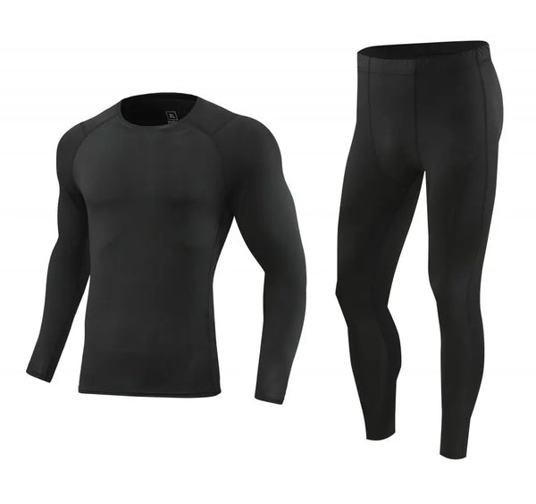 Men's Fitness Compression Tights Gym Workout Pants