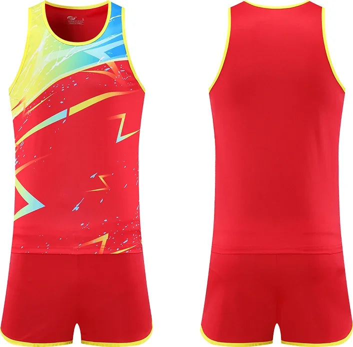 Men Quick Dry Running Set Lightweight Sports Uniforms