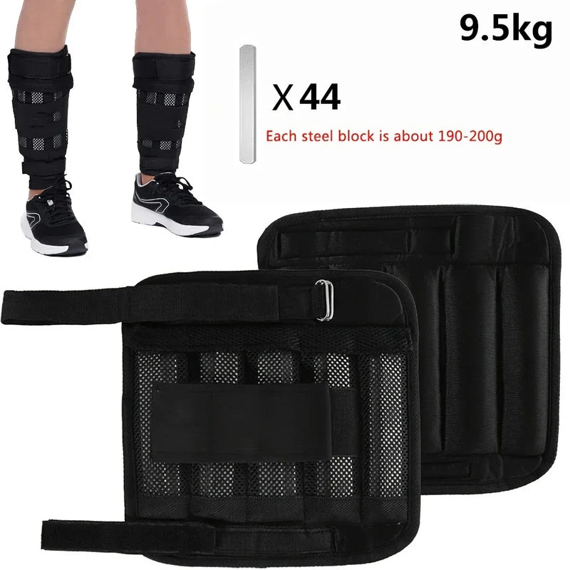 Adjustable Weight Vest and Ankle Weights for Fitness Training