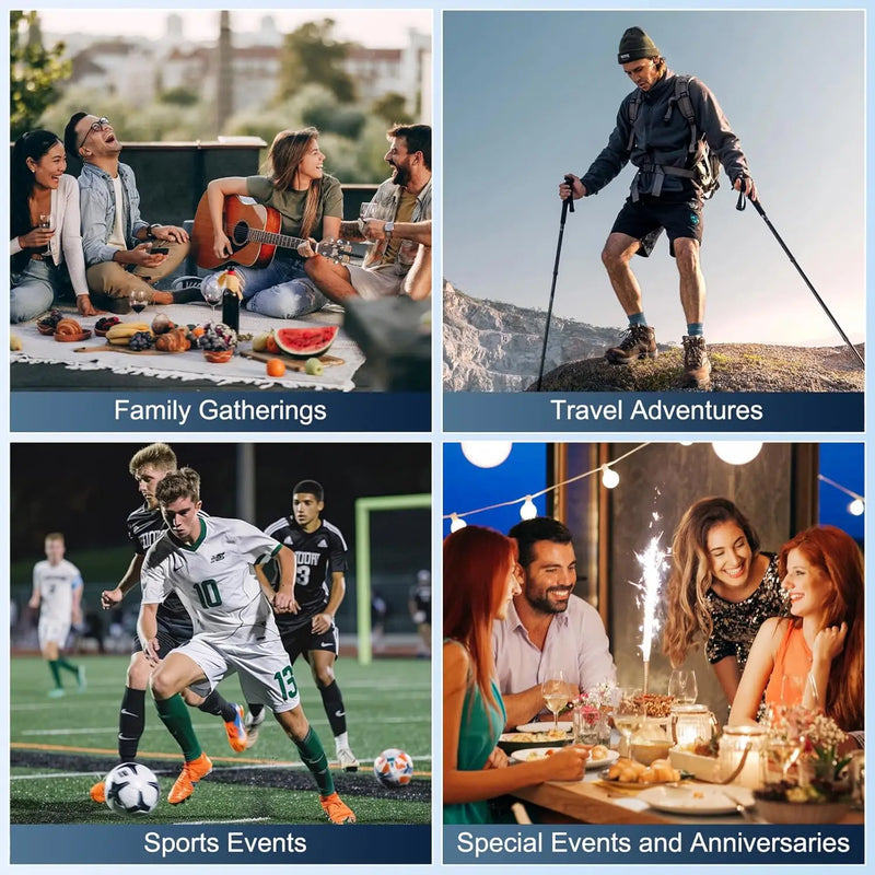 NBD 4K Camcorder Video Camera with 48MP Vlogging Camera With Wi-Fi & App Control,Video Recorder with 3X Battery Life, 16X Zoom