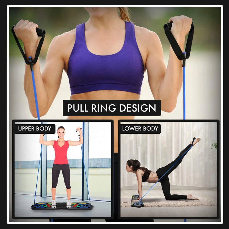 Portable Multifunctional Push-up Board Set for Fitness Training