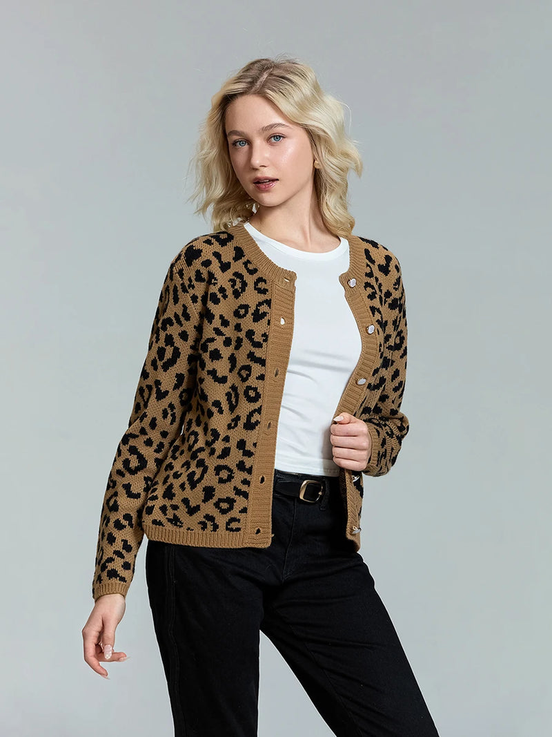 Women Long Sleeve V Neck Cardigan With Pockets Solid Color