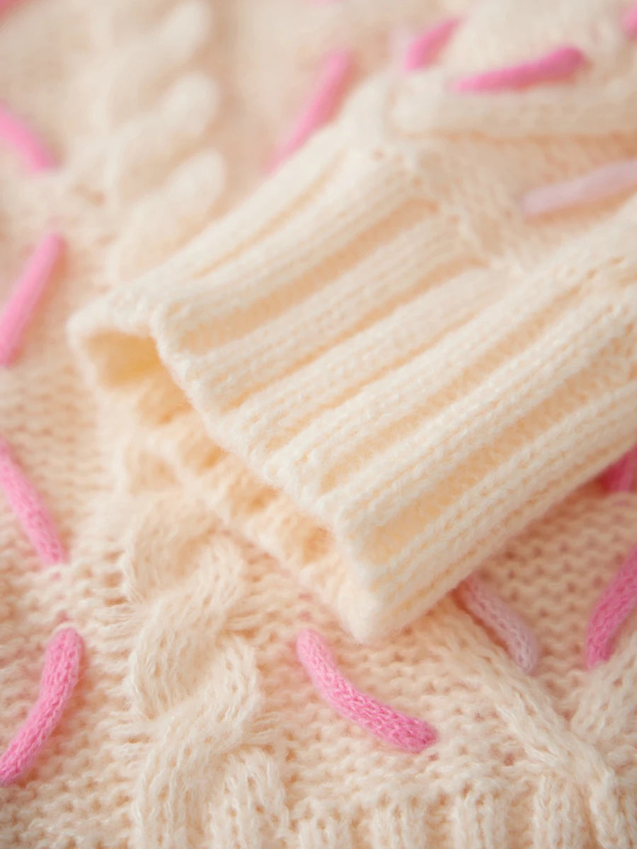 Women's Winter Cable Knit Turtleneck Sweater Oversized