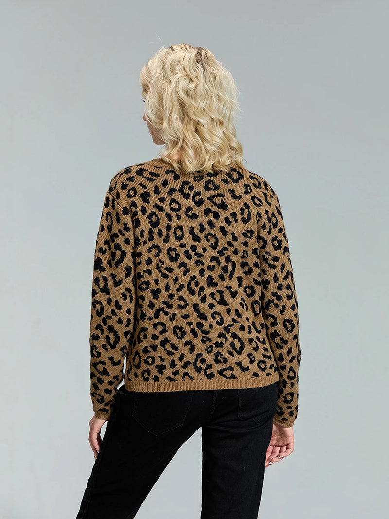 Women Long Sleeve V Neck Cardigan With Pockets Solid Color